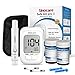 Sinocare Medidor Glucosa en Sangre, Kit Prueba Glucosa en Sangre Glucometro 50 x Tiras Prueba Glucosa en Sangre y Dispositivo de Punción (Safe AQ Pro I)