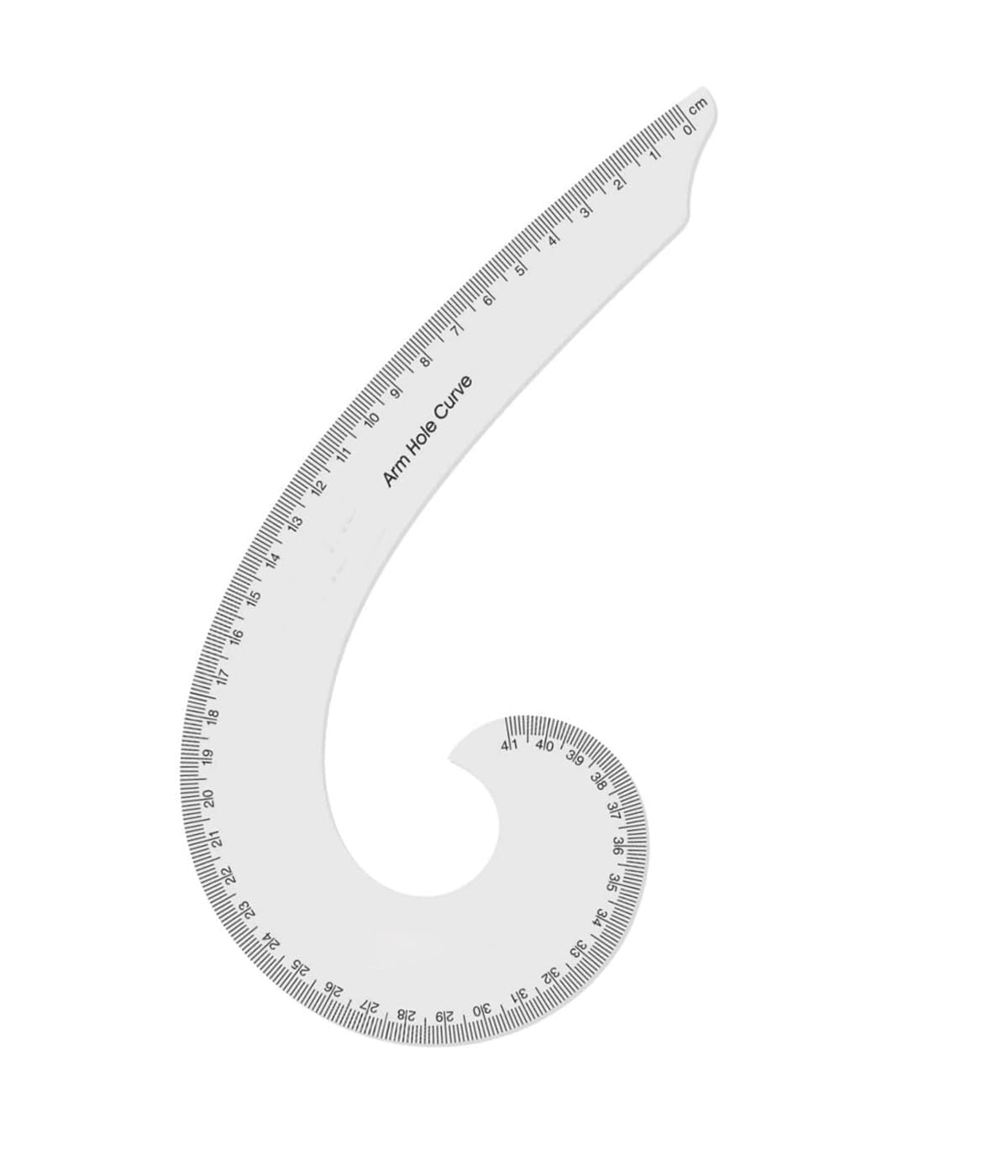 Kavya Craft Present Loop Turner 10.5β (26.5cm) Perfect Tool for Retourne Biais Turning and French Curve Scale for Armhole Drawing Combo Pack of 1