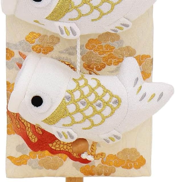 徳永 鯉のぼり ベランダ用 ロイヤルセット 格子取付タイプ 1.2m鯉3匹