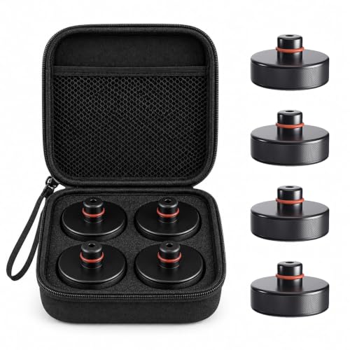 Image of Upgrade Lifting Jack Pads Compatible with Tesla Model 3 /Y /S /X (2013-2026) Highland Juniper, 4-Pack Sturdy Rubber Lift Pucks Premium Car Accessories with Storage Case, Battery & Chassis Protector-Black