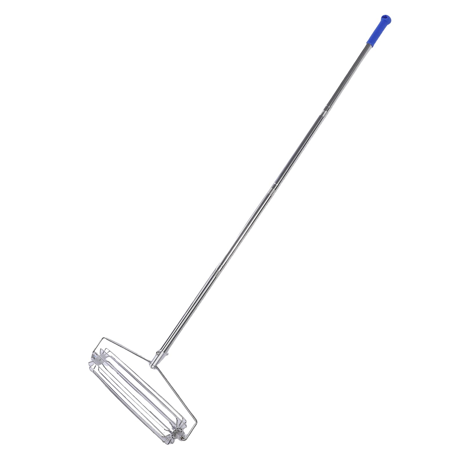 Rodillo de Rastrillo con Trampa de Duradero para Tareas de Nivelación de , Rastrillo de de Fácil Montaje para Atletas, Plástico PVC de 42,82 Oz