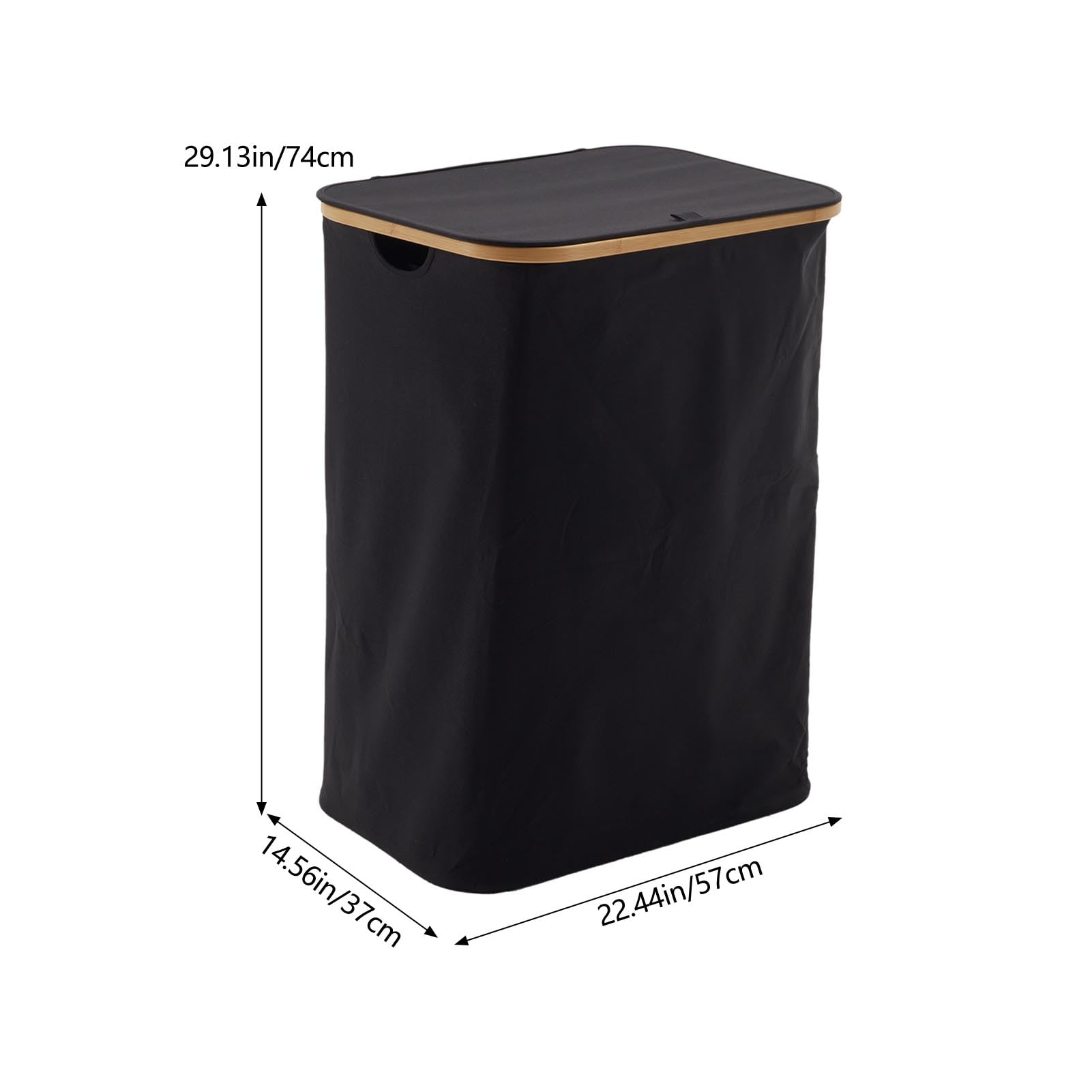 Warmiehomy 160L Laundry Basket with Lid - Image 4