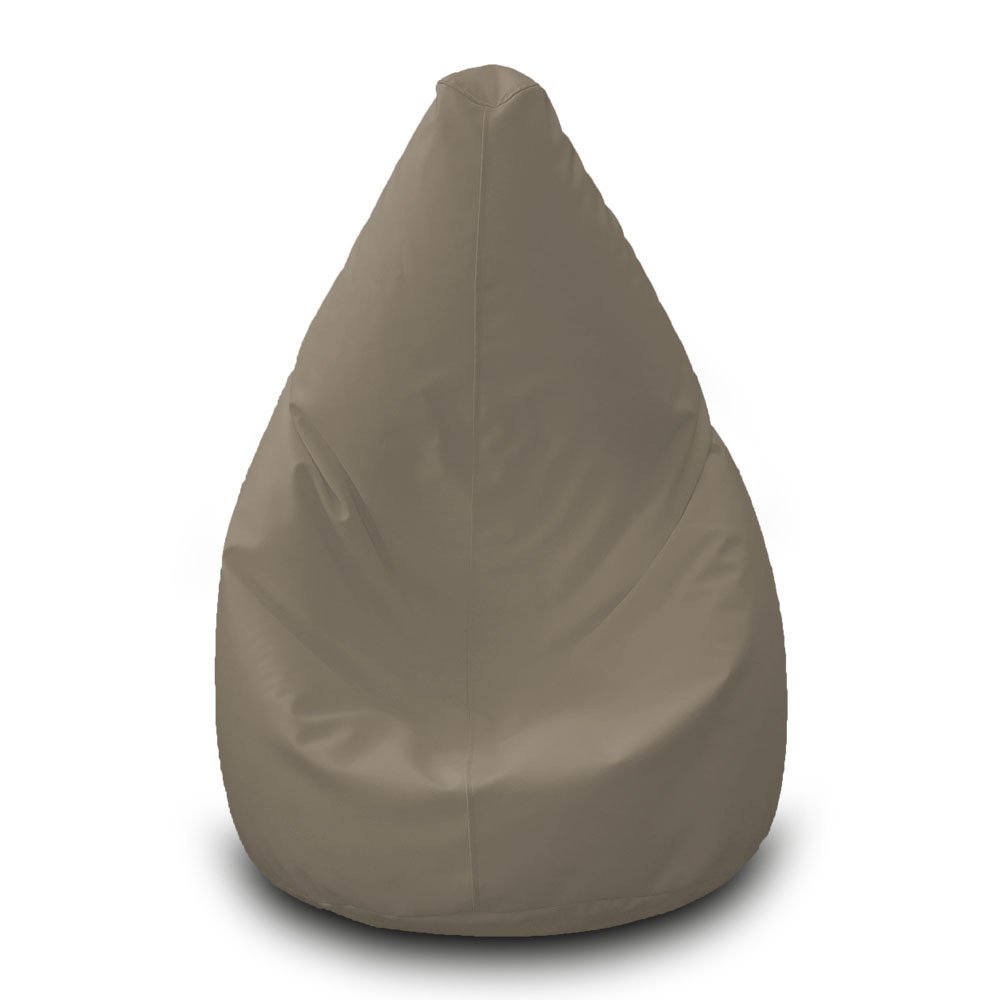 Noleggio Pouf, Pouf rotondi in ecopelle nera