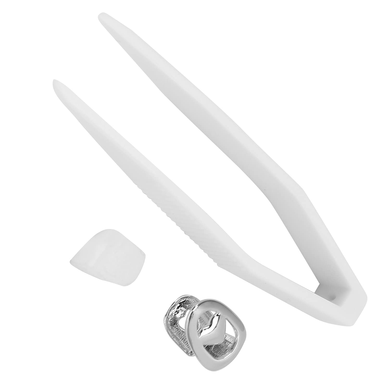 Hip Hop Halloween Falschzahn Dekoration Modischer Kupfer Zahn Silber Glossy Teeth für Festival Party Kostüm Accessoire