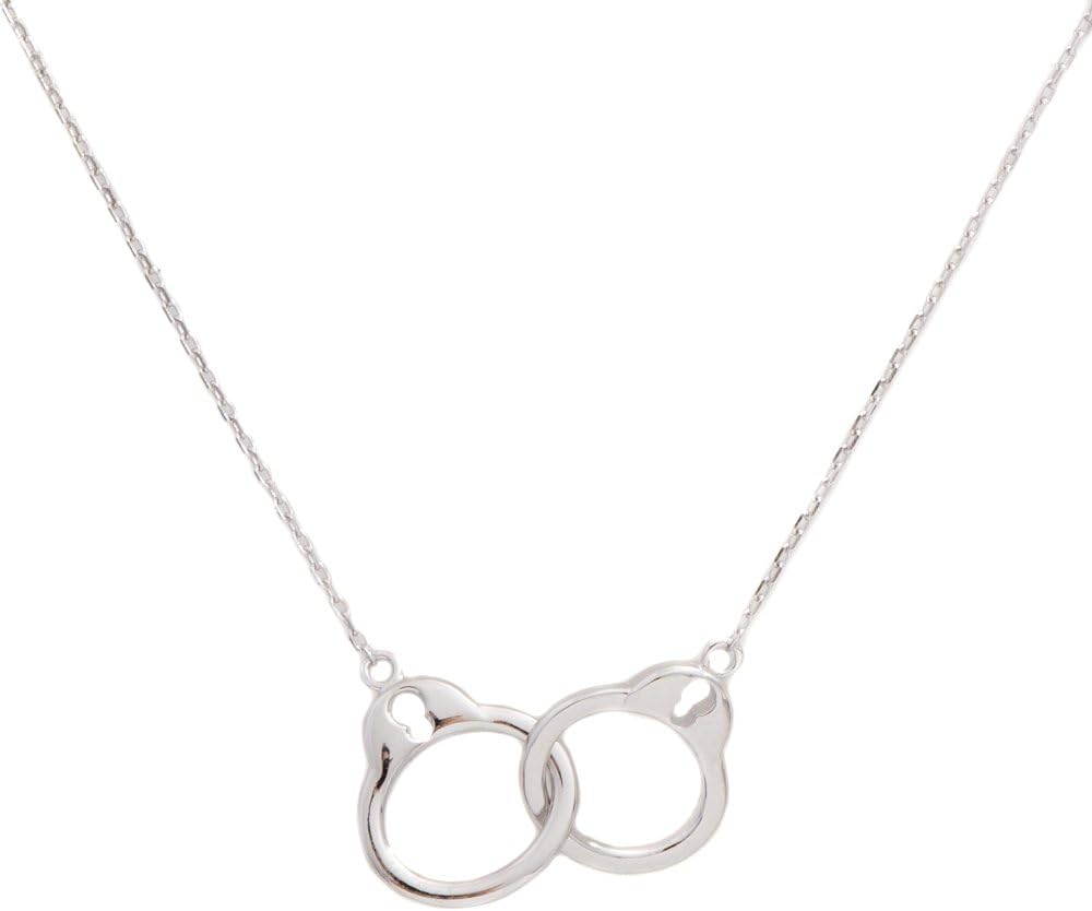 Sterling Silver Bold And Beautiful Handcuff Necklace