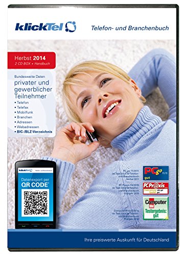 Preisvergleich Produktbild klickTel Telefon- und Branchenbuch Herbst 2014