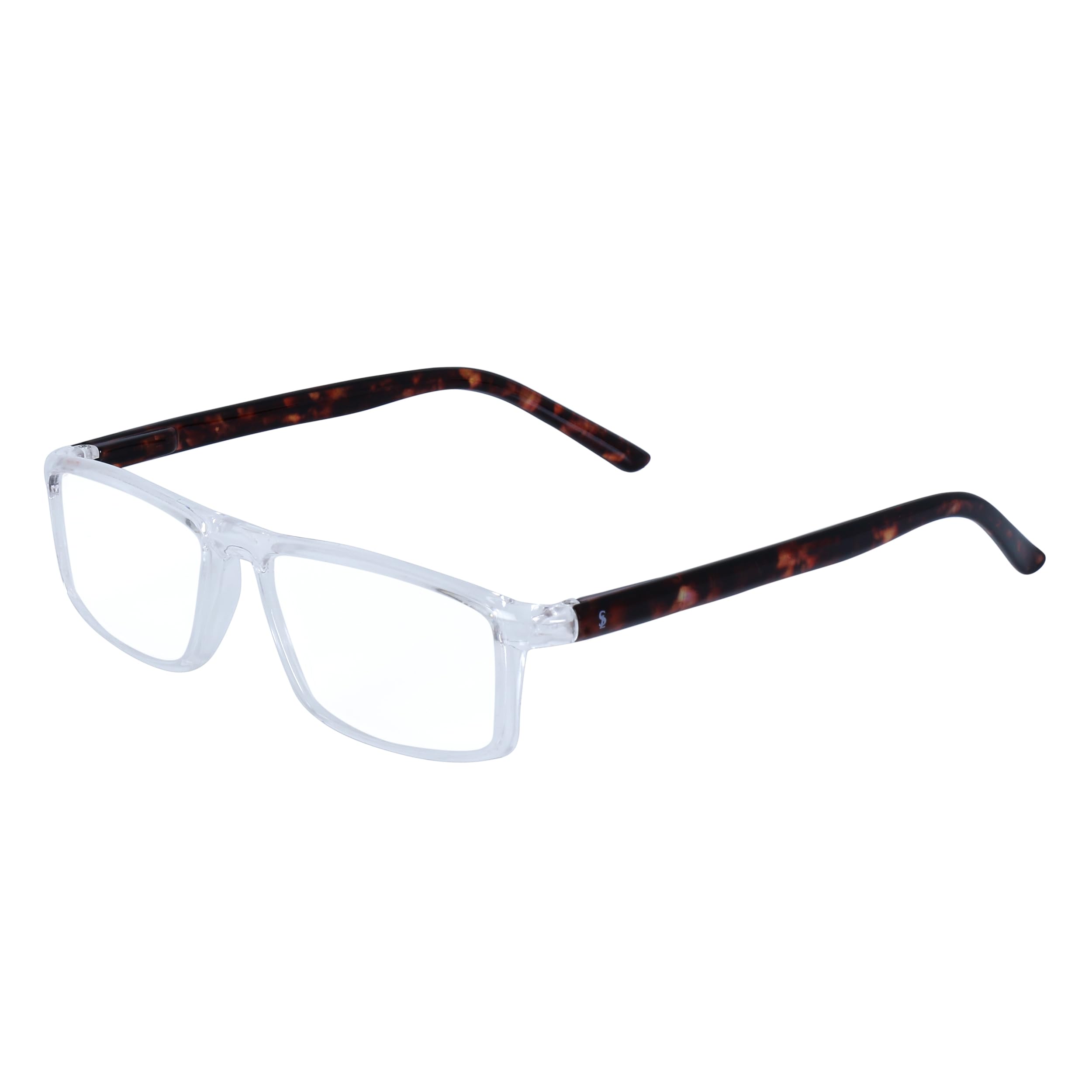 AEC Trends1 Fashionable Full Rim Plastic Reading Glasses Colorful Frame With Hard Cover (+2.25, White - Black) (B0CNTHJ8K1) Amazon Price History, Amazon Price Tracker