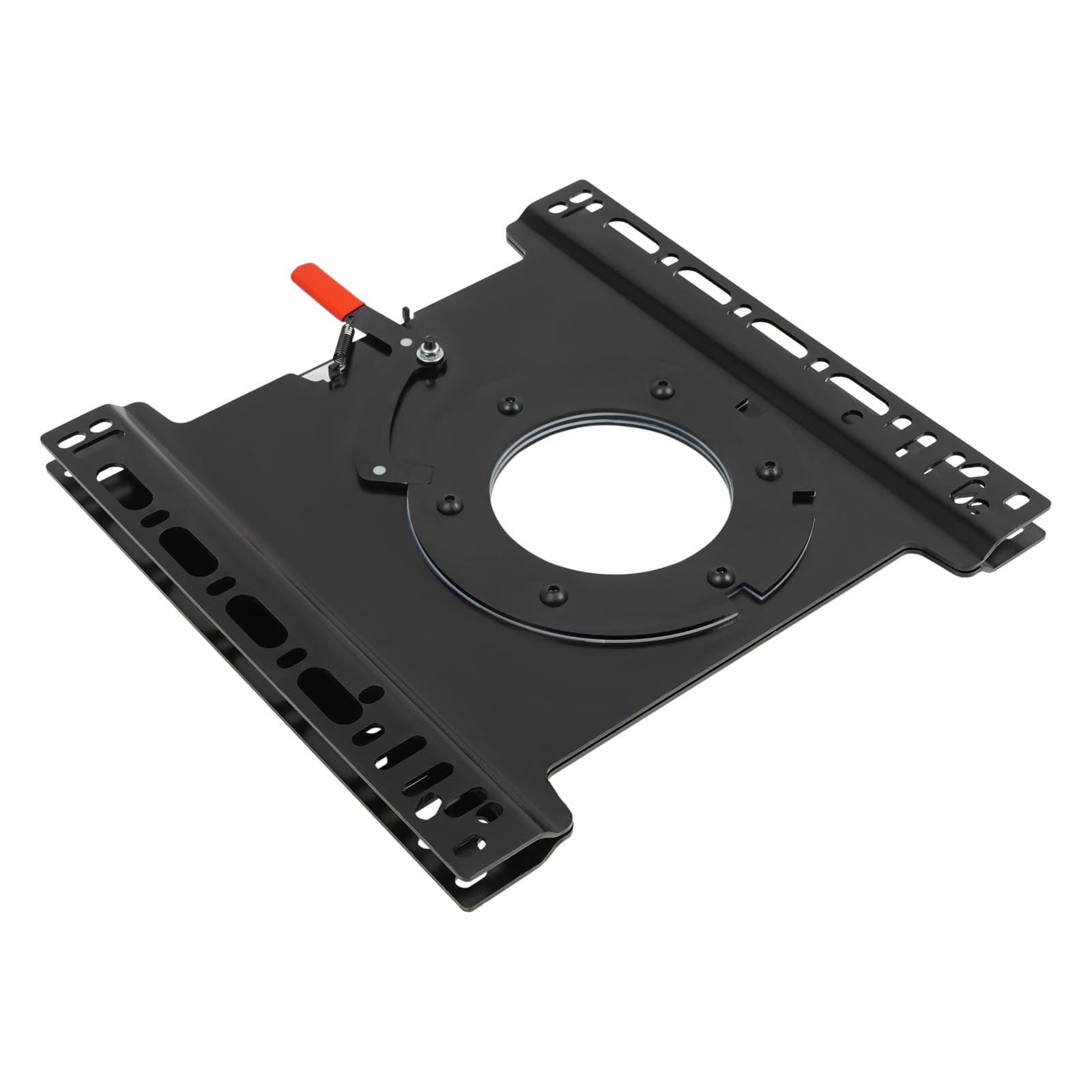 Base de siège pivotante, base pivotante pour siège lourd, plaque en acier à 360 °, charge de base de siège de voiture, base d'entraînement principal pour camping-car, bateau, bus