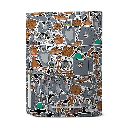 Sticker Tom and Jerry pour console PS5 Disc Edition Head Case Designs - 3