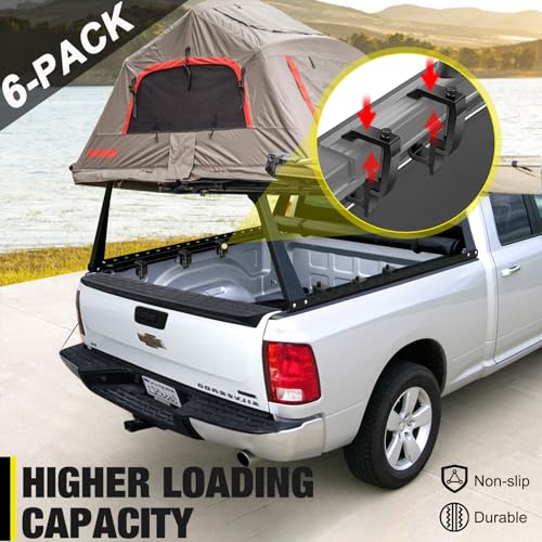 Moveland BLACK-TRUCKCLAMPS-6PCS Upgraded 6 Pcs Truck Cap Clamps thumb #2