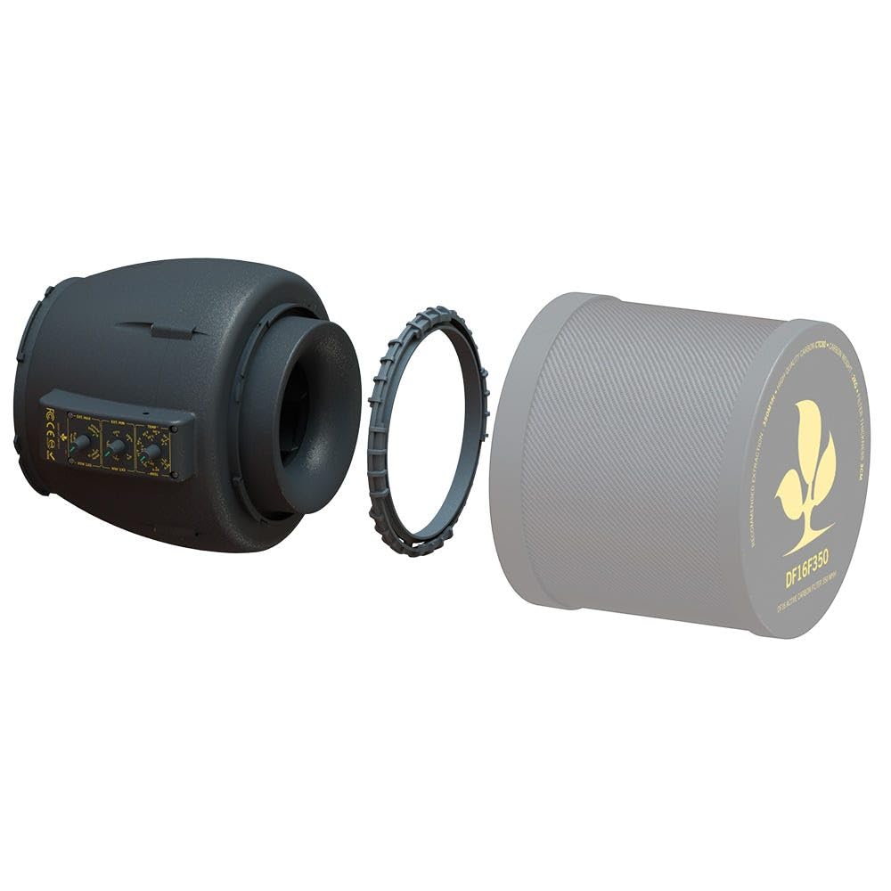 Secret Jardin Estrattore regolabile T° 150/250/350m3/h DF16 clip compatibile