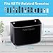 TotalMount Hole-Free Remote Holder – Eliminates Need to Drill Holes in Your Wall (for 2 or 3 Remote Controls – Black – Quantity 1)