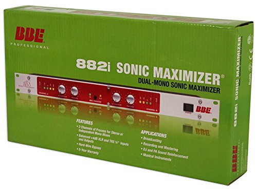 BBE 882I Rack Studio Sonic Maximizer Signal Sound Processor+Free TRuRock Earbuds