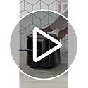 Image of Bosch CrispMaxx Digital Air Fryer 4L | Touch Panel | Adjustable Grid | 6 Preset Menu | Preheat and Keep Warm Function | Alarm Reminder | Uses Upto 95% Less Oil | 2-Year Warranty | Black【MAF240B0IN】
