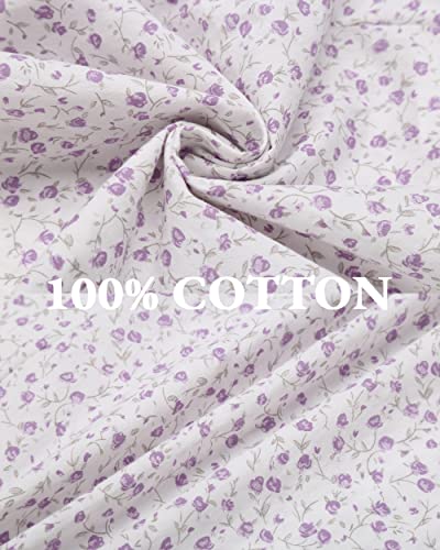 Ekouaer Women's 100% Cotton Pajamas Set Pjs Sets Short Sleeve Sleepwear Button Down Nightwear Soft Lounge Sets #TOP5