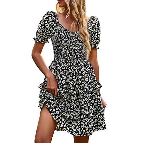 Kleid Lagenlook Festlich Sommer Damen Kleider Umstandskleider Jeanskleid...