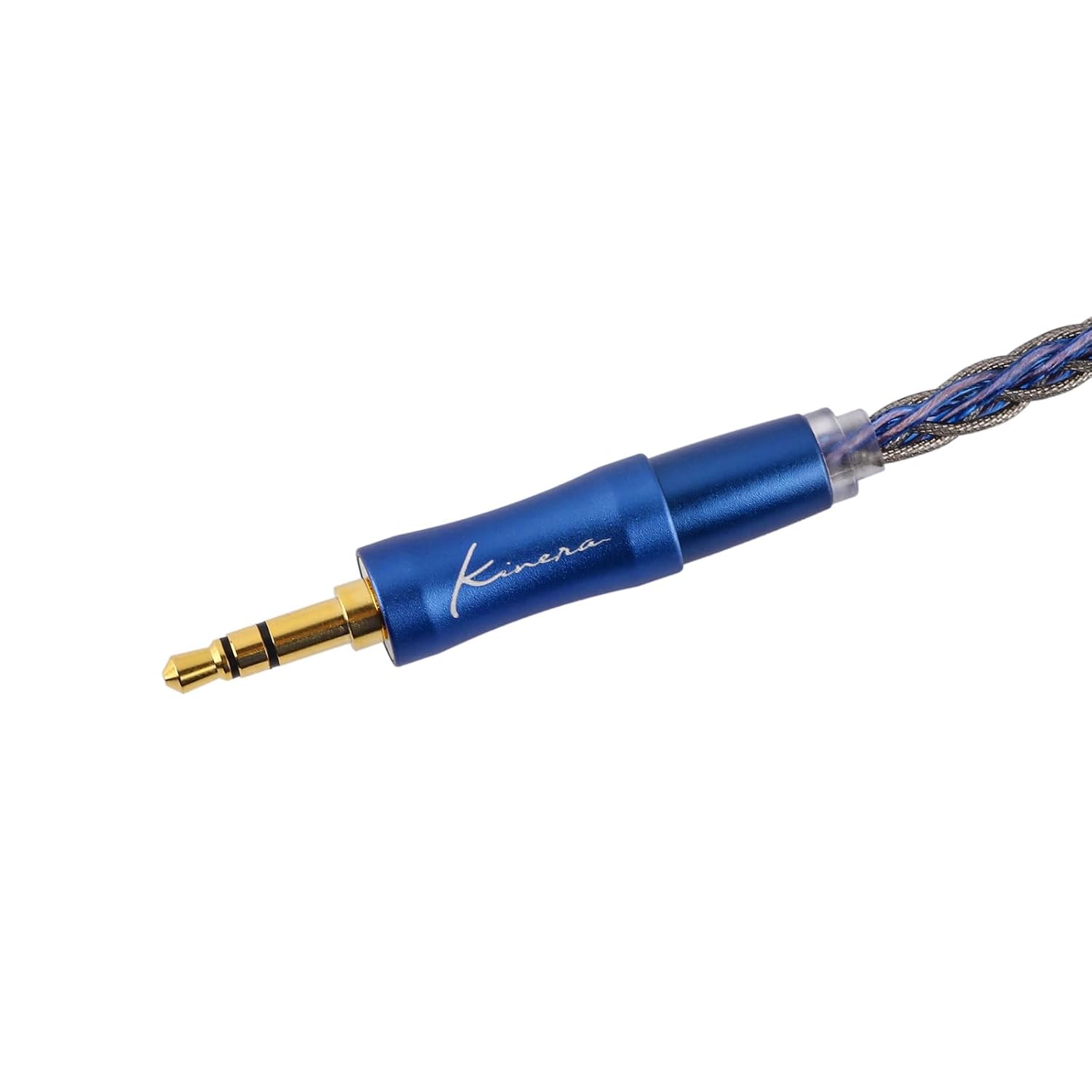 Linsoul Kinera Ace 2.0 Modular Upgrade Earphone Cable, Silver Foil and Alloy Copper HiFi Earphones Cable with Interchangeable 2.5mm/3.5mm/4.4mm Plug Replacement for Audiophile(2Pin)