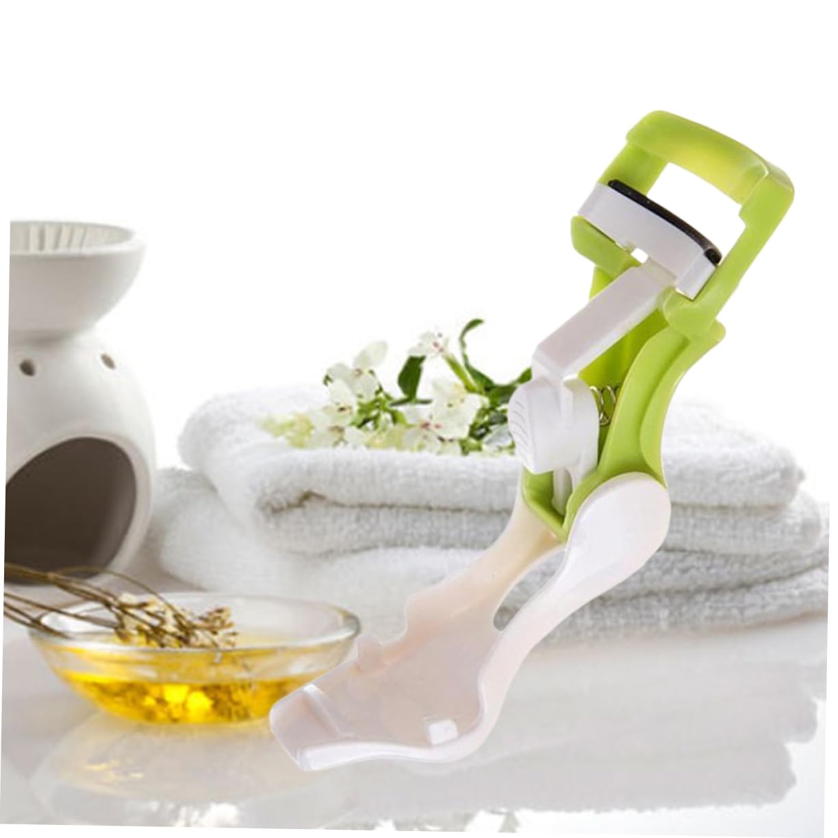 DECOMELODY Professional Certainly Eyelash Curler Set Extension Makeup Clip Beauty Tweezers Random Color