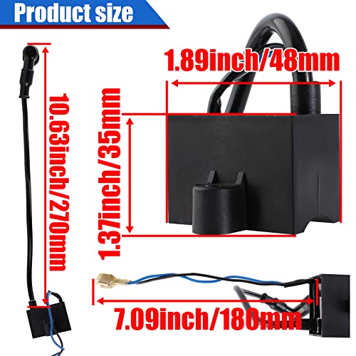 Yofmoo Cdi Ignition Coil 49Cc 50Cc 60Cc 66Cc 70Cc 80Cc 2-Stroke Engines Motor Motorized Bicycle Bike Atv Quad Go Kart Moped Scooter #TOP1
