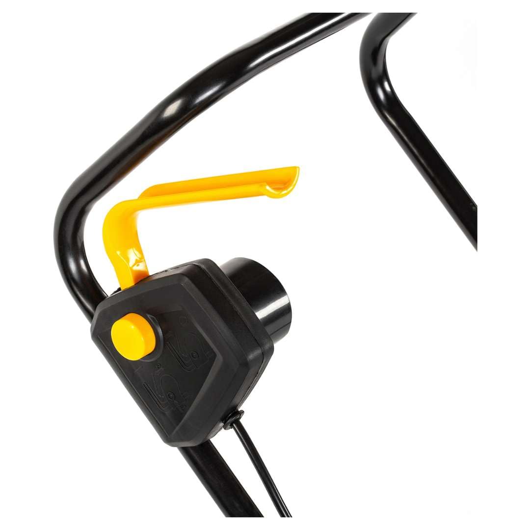 FIELDMANN FZR 2025-E - Cortacésped eléctrico (potencia de 1300 W, ancho de grabación de 32 cm, cesta de plástico de 30 l con indicador de llenado)