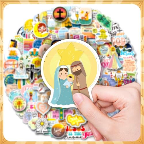 200PCS Jesus Christian Stickers, Religious Decals for Kids — view 6