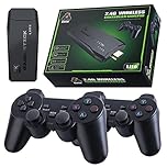 CONSOLE GAME STICK MINI RETRO 4K 10000+ JOGOS 2 CONTROLE SEM FIO PS1