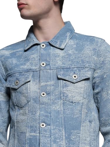Image of JACK & JONES Men's Cotton Blend Standard Length A-Line Coat