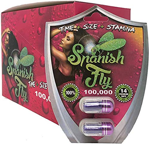 Spanish Fly 100K - Men's Enhancement Pills (Time+Size+Stamina) Made in U.S.A. … (3)