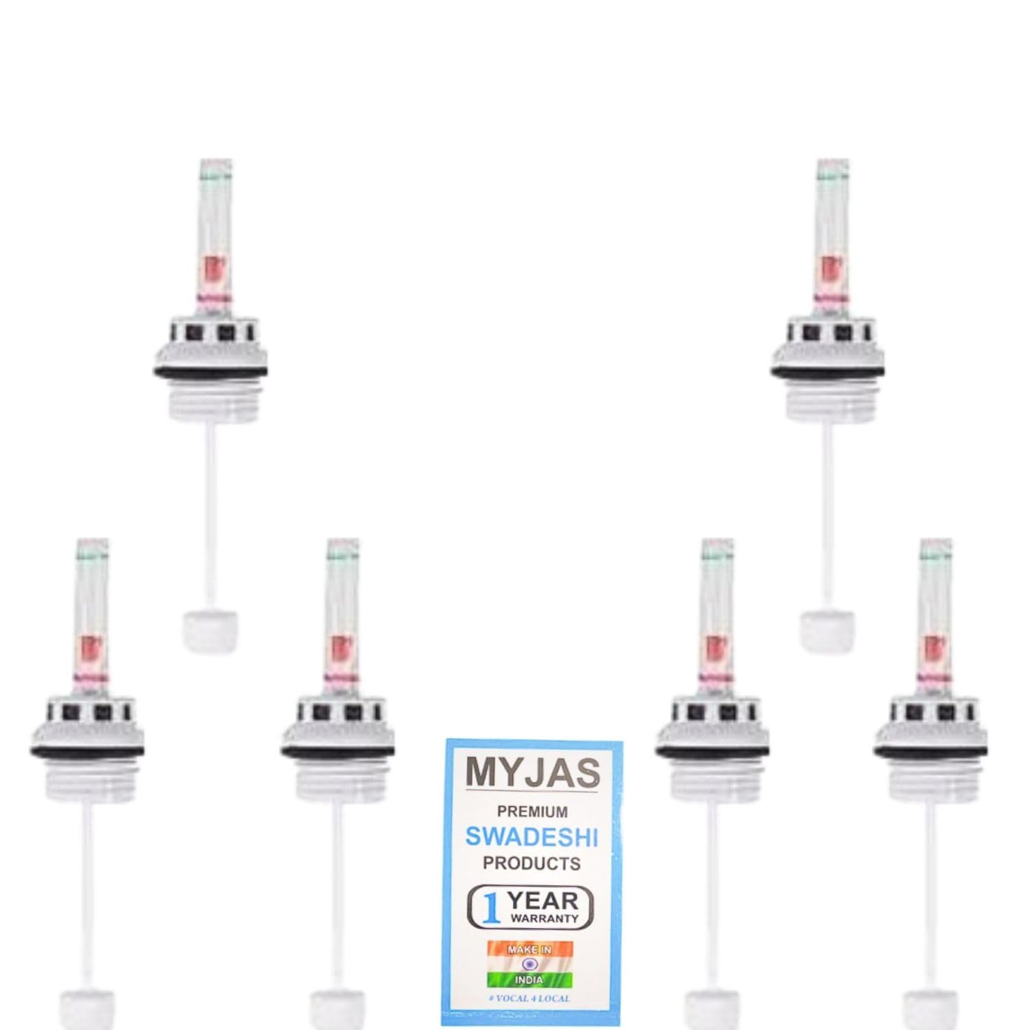 Myjas - luminous inverter Battery Cap with water Level Indicator With Warranty (30Mm - Set Of 6)-image-28