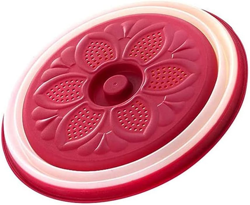 Collapsible Microwave Splatter Cover Microwavable Guard Lid