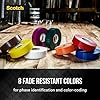 3M 80611211634 35 Scotch Electrical Colour Coding Tape, Vinyl, 19 mm x 20 m, Violet #3