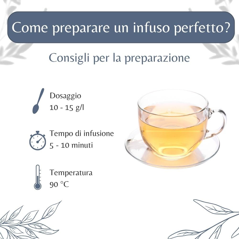 Tisana Melissa Bio Sfusa, Rilassante e Digestiva, Senza Teina, 1kg