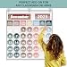 Imagen de Calendario mensual de bolsillo para aula