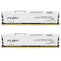 HyperX Fury White 32GB 2666MHz DDR4 CL16 DIMM Kit of 2
