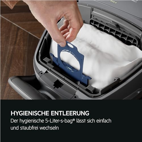 AEG Animal 8000 Staubsauger mit Beutel, Testsieger der Stiftung Warentest, hohe Saugleistung, Auto-Modus, 48% Recyclingkunststoff, Tierhaardüse, HEPA-Filtration, 12m, LED-Licht, AB81A2DG