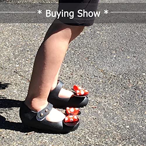 Image of Amtidy Mary Jane Dance Party Cosplay Shoes Girls Sweet Dot Bow Princess Birthday Sandals for Little Girls