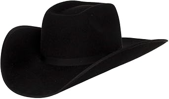 Resistol 4X Tuff Hedeman Holt B Black Felt Cowboy Hat