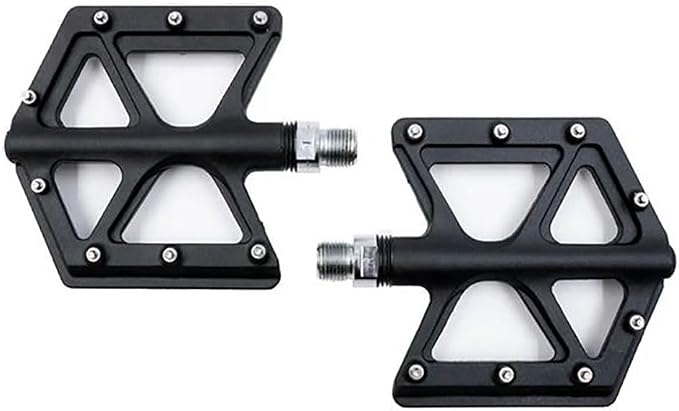 Pedales de Plataforma ZERAY ZP-D213 para MTB, Gravel y BMX con Nylon y Fibra de Carbono