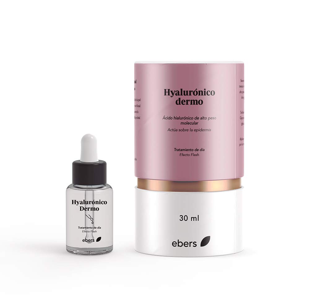 Ebers- Hyaluronic Dermo- (High molecular weight hyaluronic acid) - Restores vital moisture balance. 30 Ml