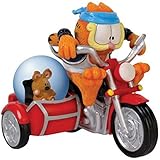 Garfield Fastest Cat in Town Water Globe Statue