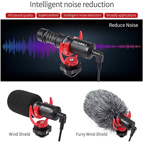 Amazon.com: FEELWORLD FM8 Universal Video Microphone with Shock