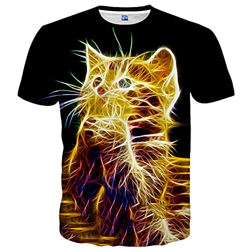 Yasswete Mens Womens Graphic T-Shirts Unisex 3D Printed Short Sleeve Shirts Tops product thumbnail 15