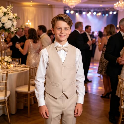 Image of Kids Vest for Boys Formal Suit Vests