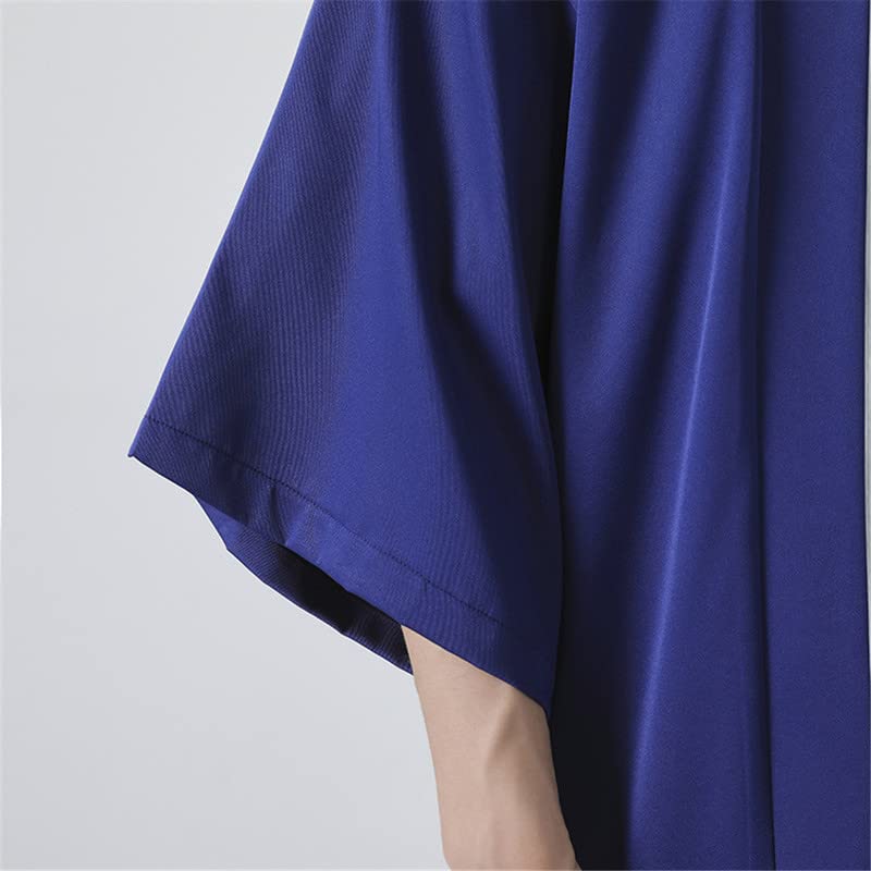 Shanghai Story Solid Drop Shoulder Japanese Kimono Cardigan Yukata Men's Open Front Cardigan Cloak3