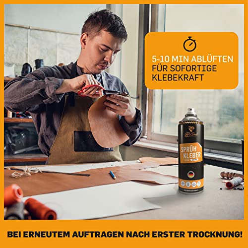 Sprühkleber JPS DEAL ® extra Stark 500ml + digitale Anleitung