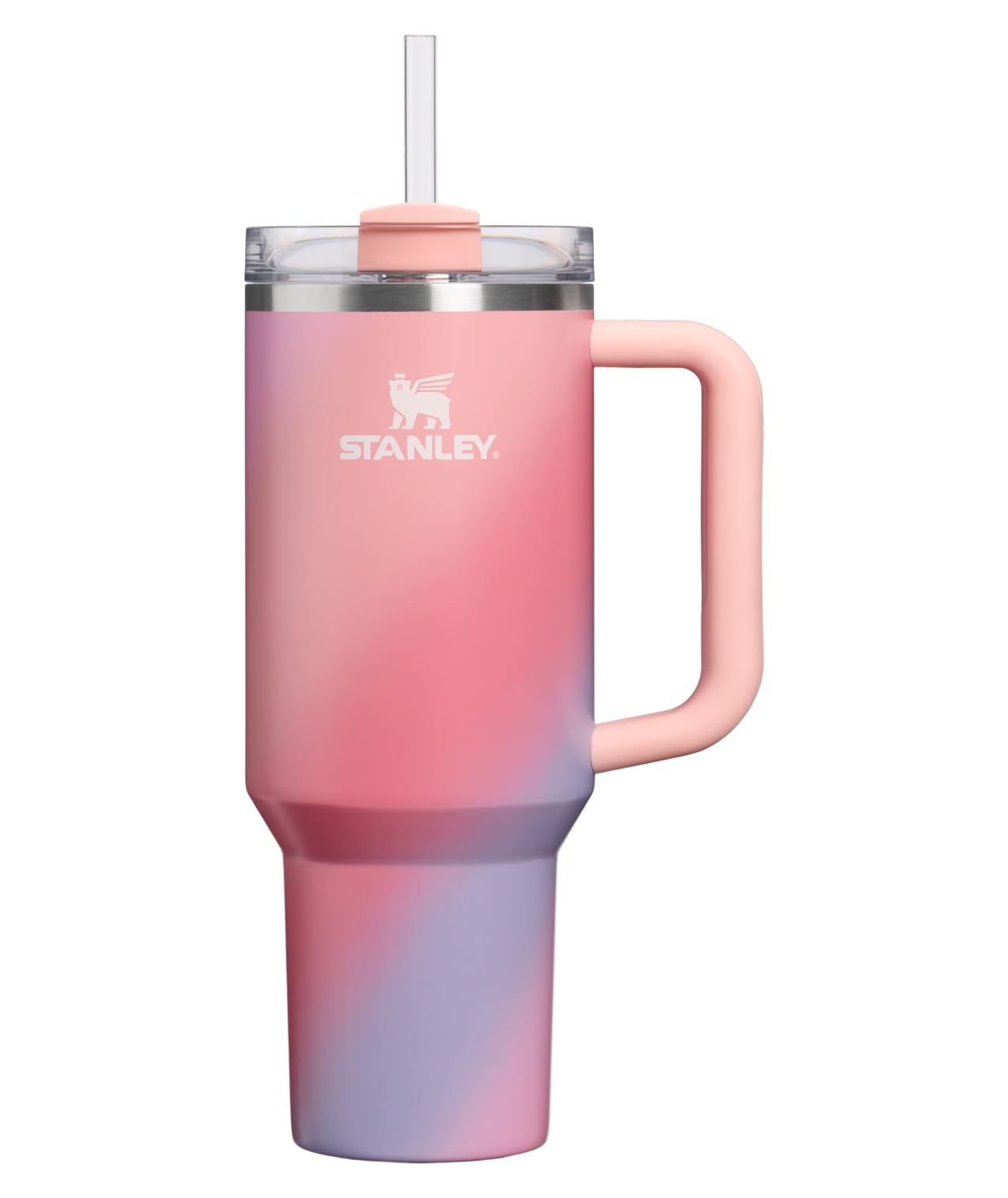 STANLEY Quencher H2.0 Flow State Tumbler, 40 oz, Sunset Spiral — image 1