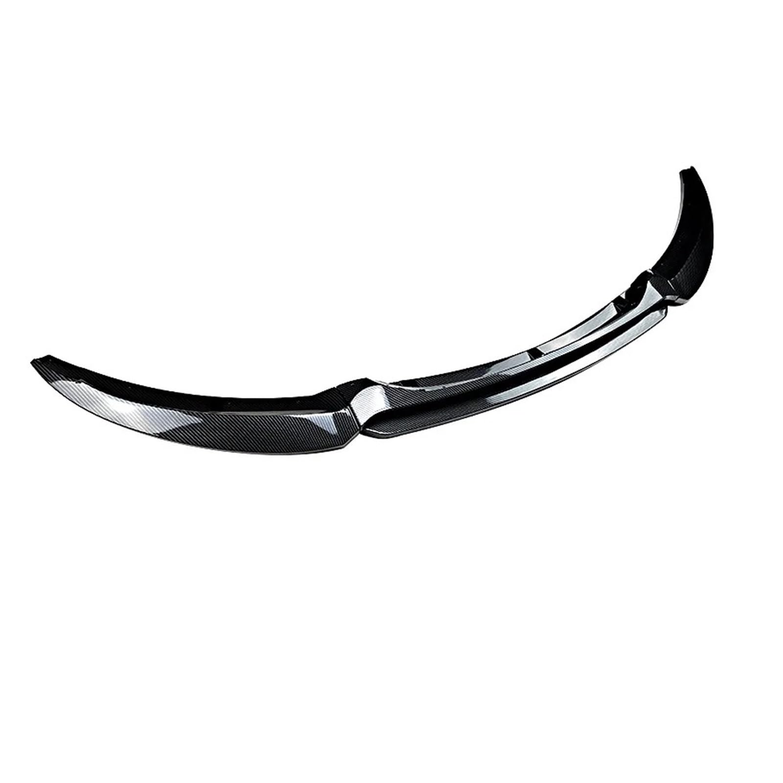 Spoiler Delantero para BMW E82 E88 Serie 1 118d 120i 120d 125i 135i 2008-2013 4 Piezas Parachoques Delantero Divisor De Labios Alerón Canard Difusor Kits De Carrocería(Carbon Look)