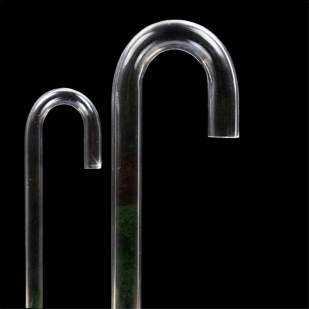 Tubes d'aquarium Tuyau rigide en U, diamètre 8-12 mm, tuyau acrylique for aquarium, longueur 15 cm 19, transparent for le pompage du réservoir, 1 pièce(19cm*12mm)