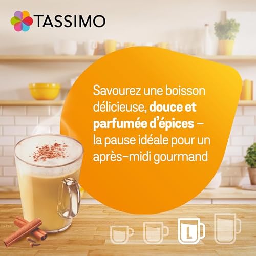 Capsules Tassimo Chai Latte compatibles avec les machines à capsules Bosch Tassimo 10 pcs. - vue 5