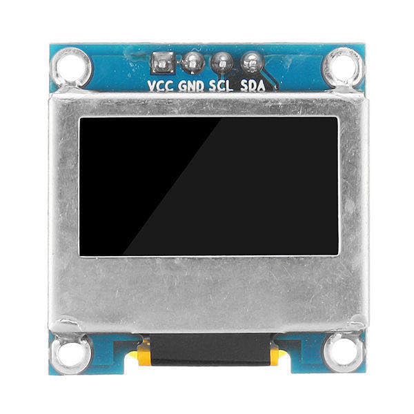 0.96 Inch 4Pin Blue IIC I2C OLED Display with Screen Protection Cover Module for Arduino